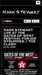 Mobile Screenshot of markstewartmusic.com